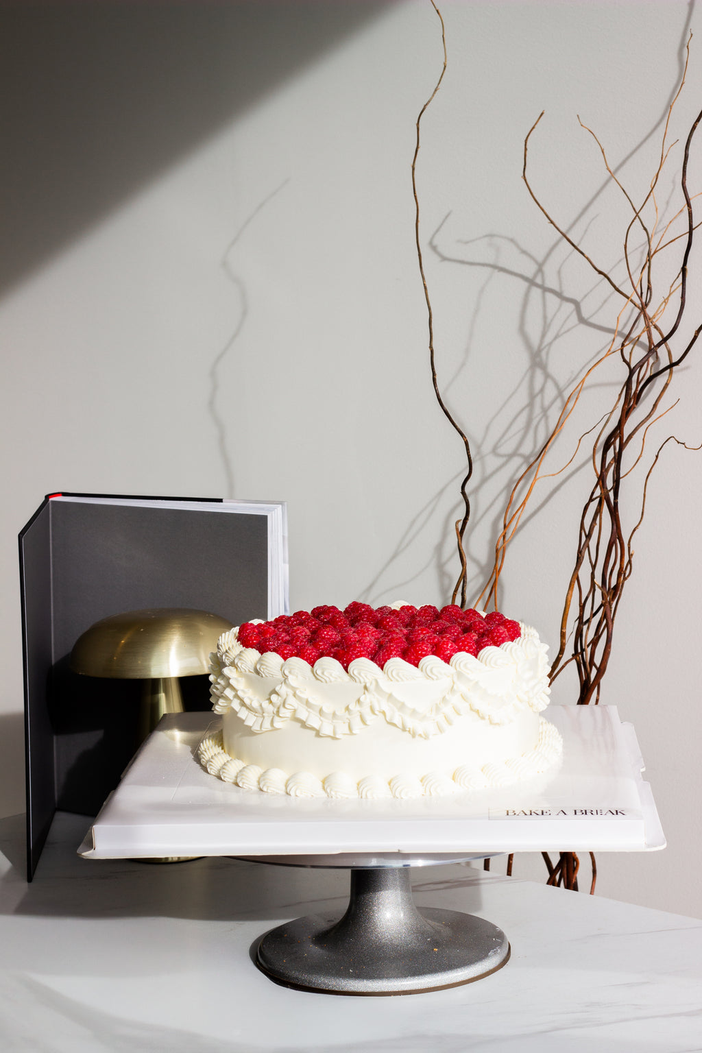 Italian Raspberry Cake