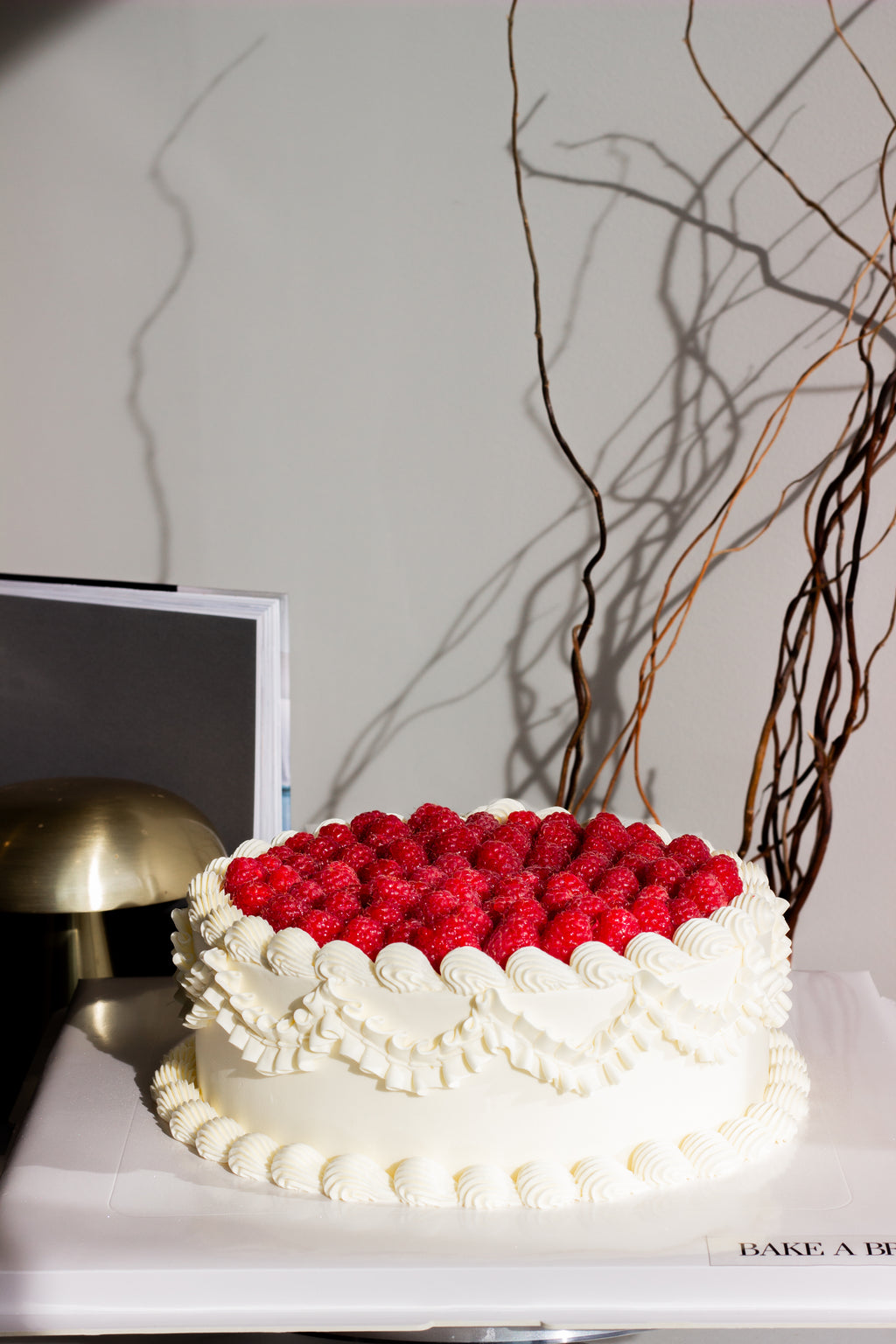 Italian Raspberry Cake