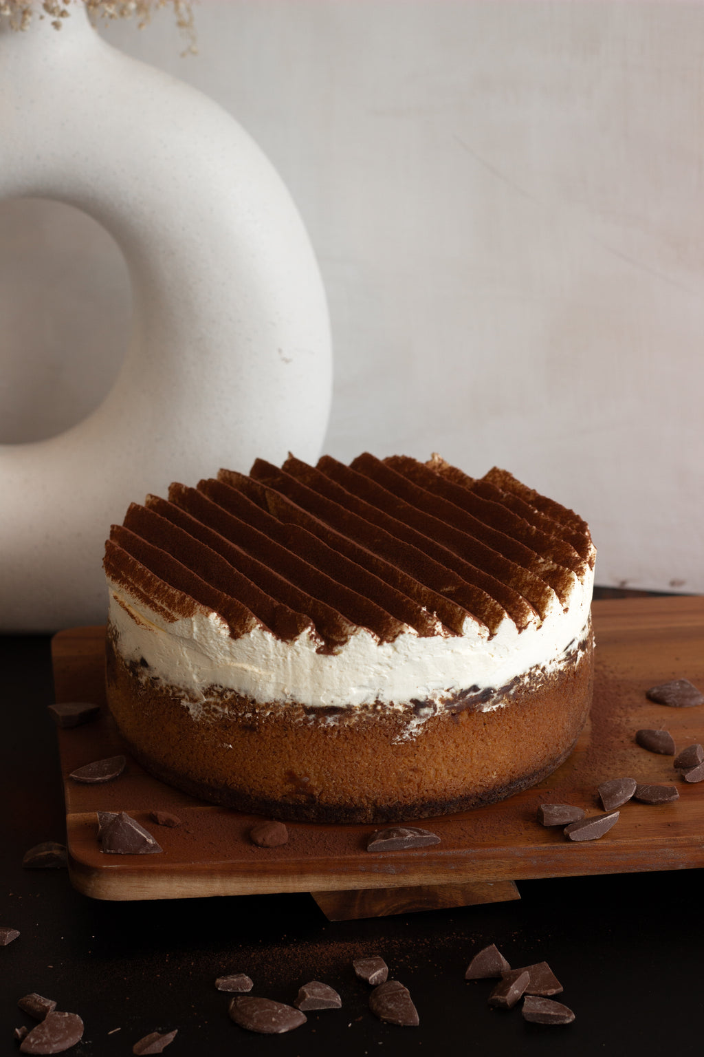 Tiramisu Basque Cheesecake
