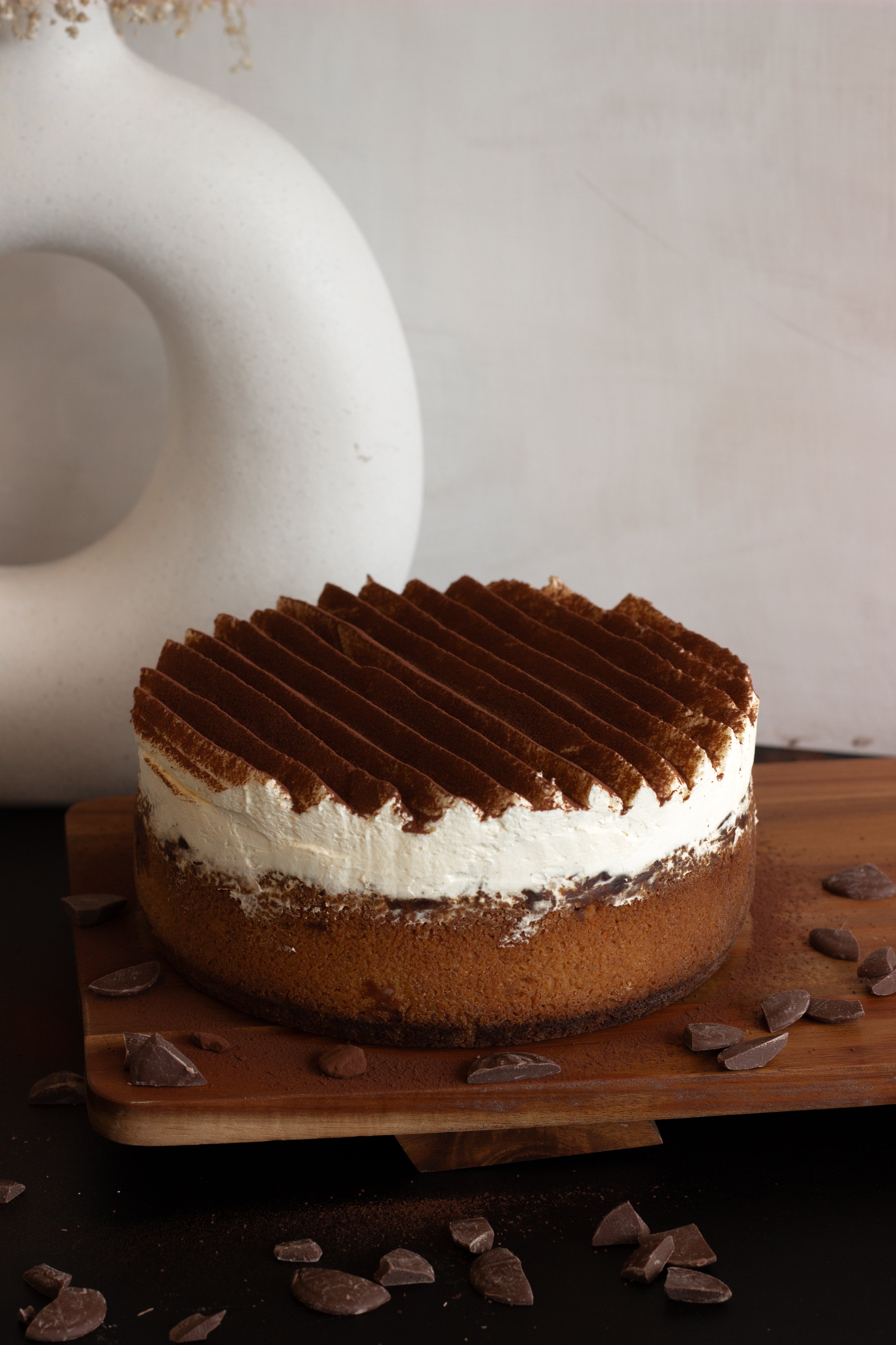 Tiramisu Basque Cheesecake